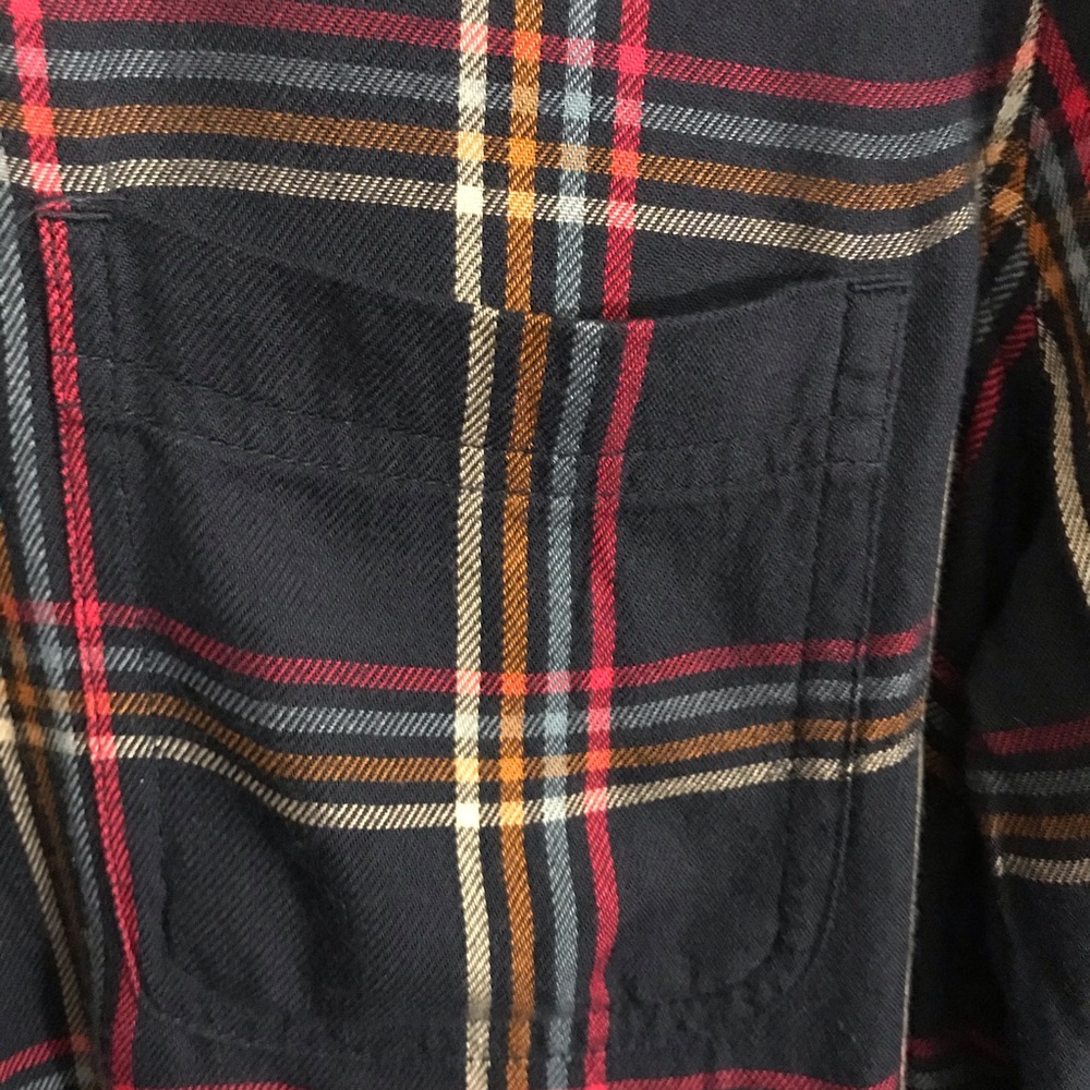 Talbots Flannel Button Down Shirt - image 3